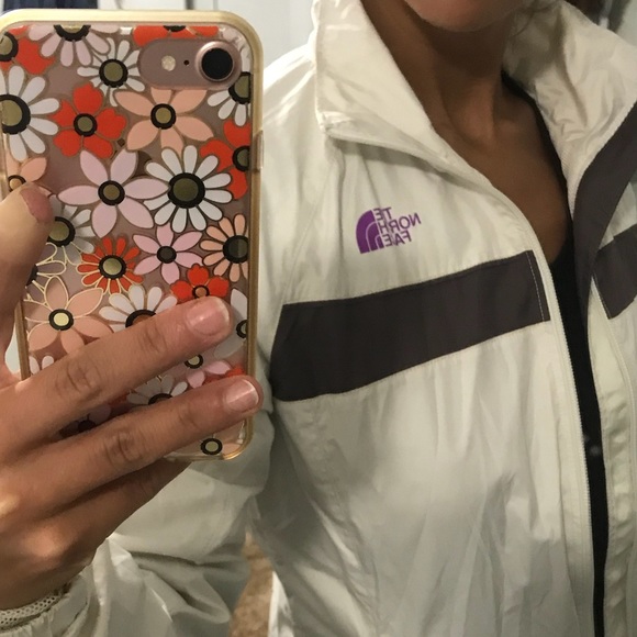 The north face white rain jacket - Picture 2 of 5